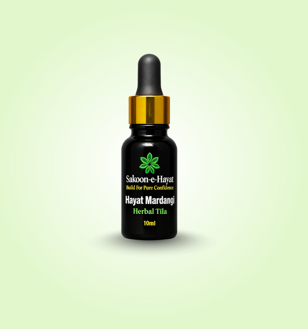🌿 Sakoon-e-Hayat Hayat-e-Mardangi – Herbal Vitality Oil
